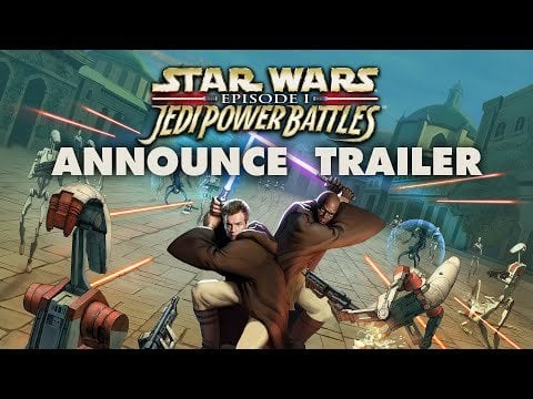 STAR WARS: Episode I: Jedi Power Battles - Announce Trailer