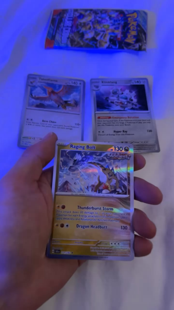 First Pokémon pack opening in over a decade. How did I do? 🤣