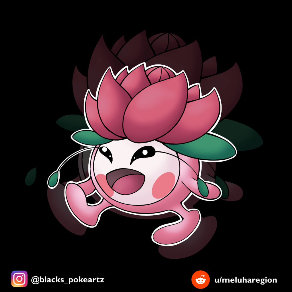 Congrats, your Oddish has evolved into Gloom (OC)
