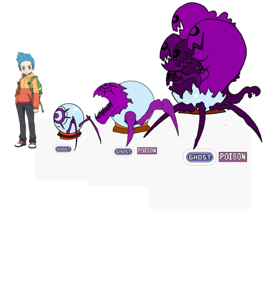 New ghost and poison type Pokemon