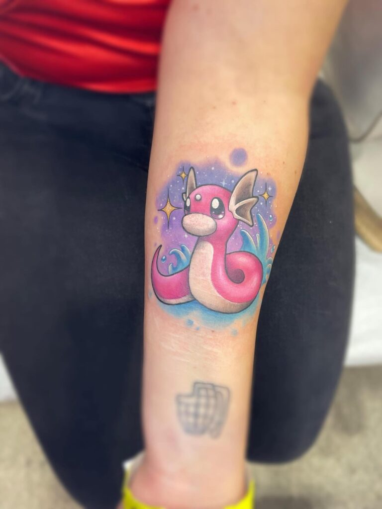 My Shiny Dratini tattoo!