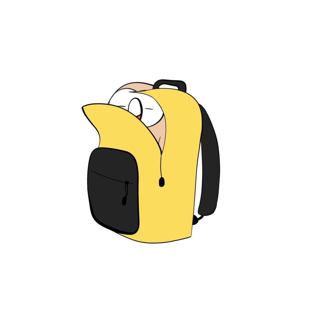 Inktober “backpack”