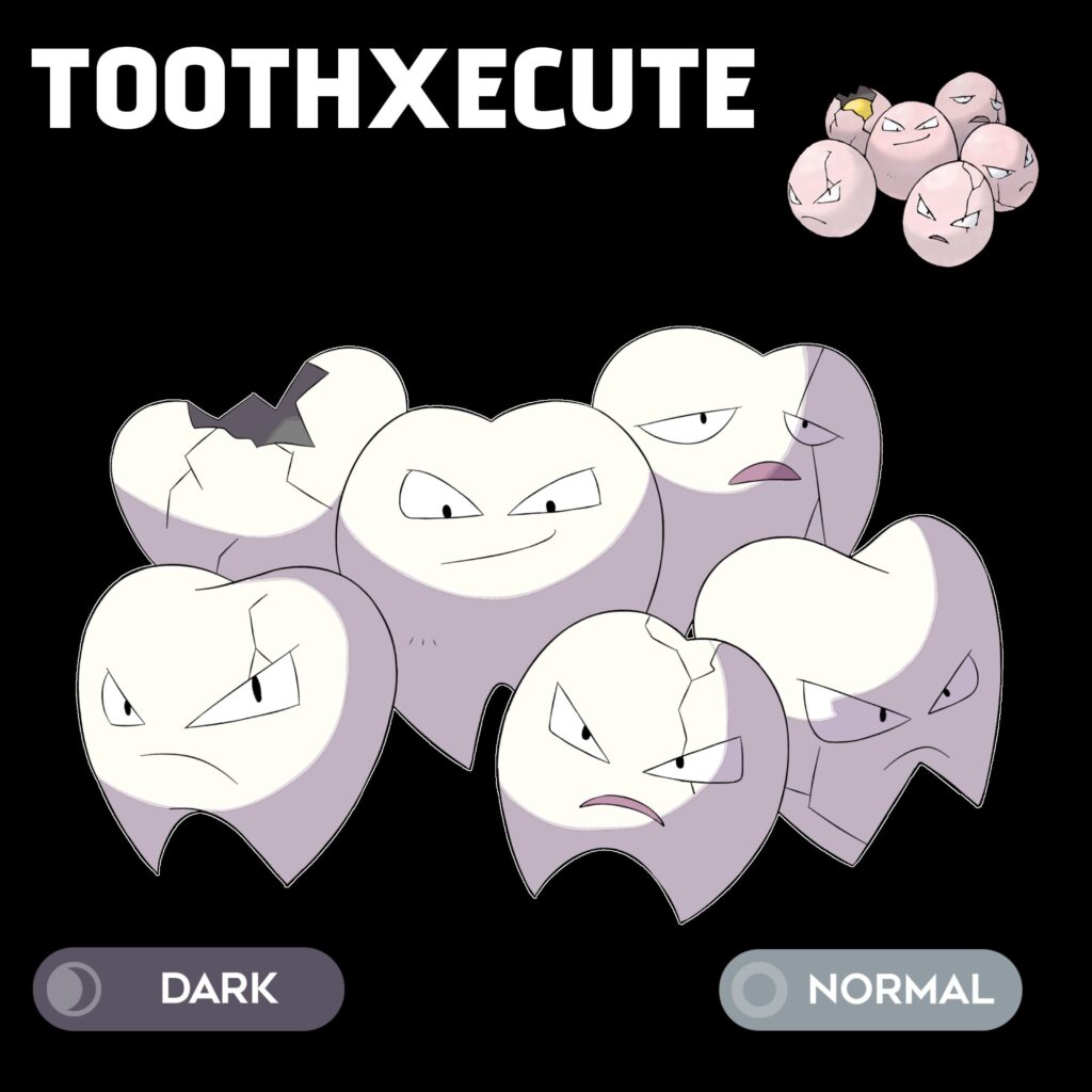 Toothxecute - Convergent Fakemon