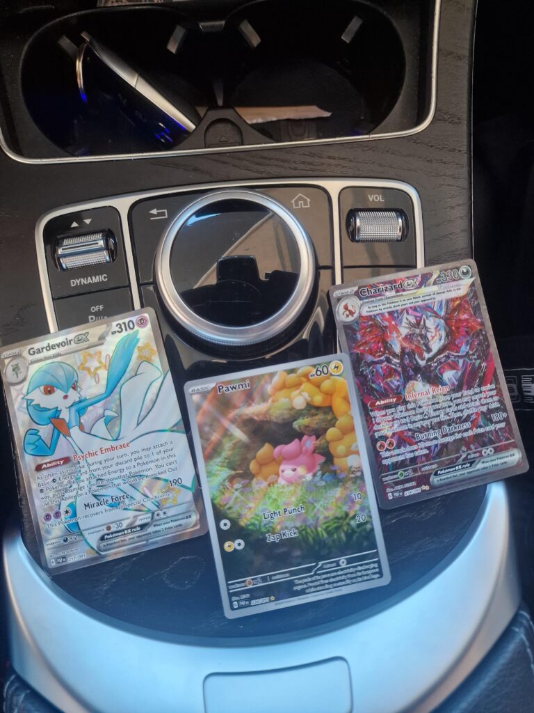 I have to open packs in my car more often