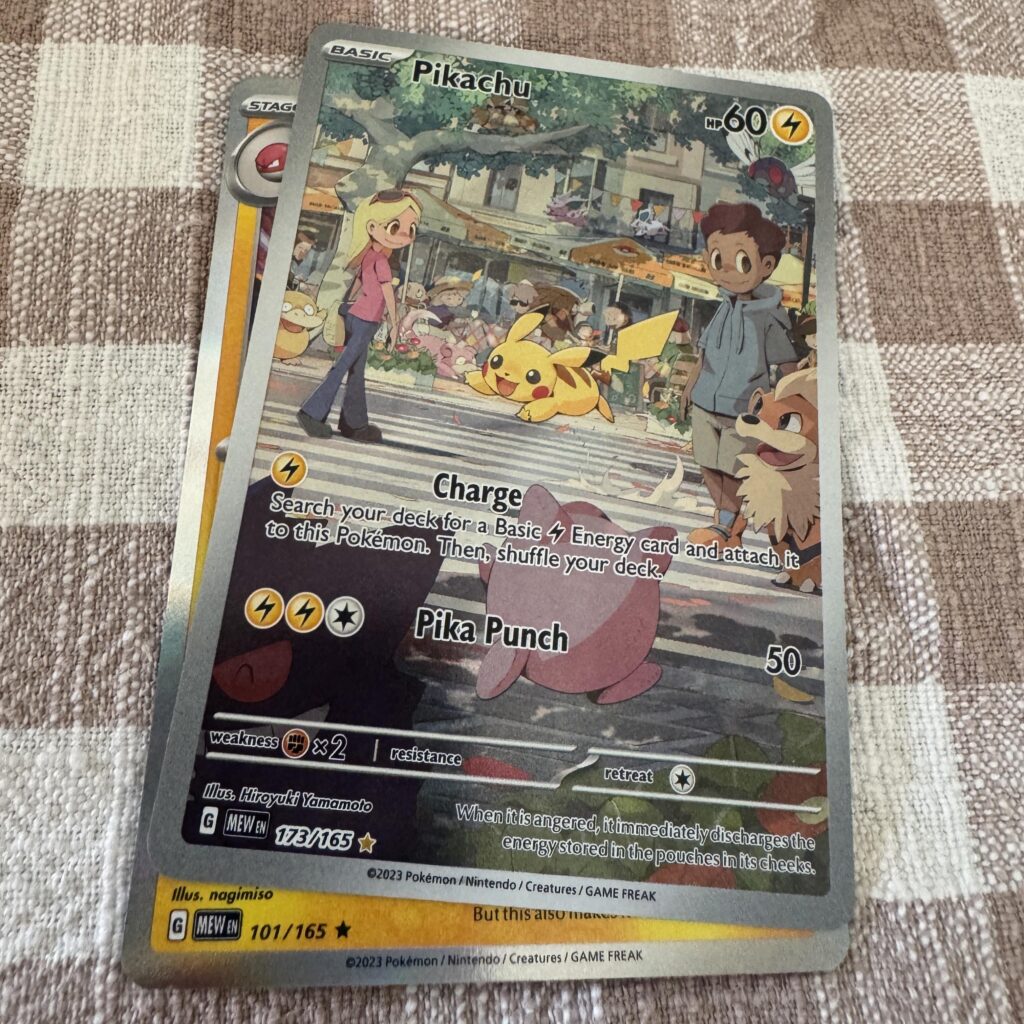 Birthday pull from a 151 ETB! Not the rarest card but my first Illustration Rare since getting back into collecting.