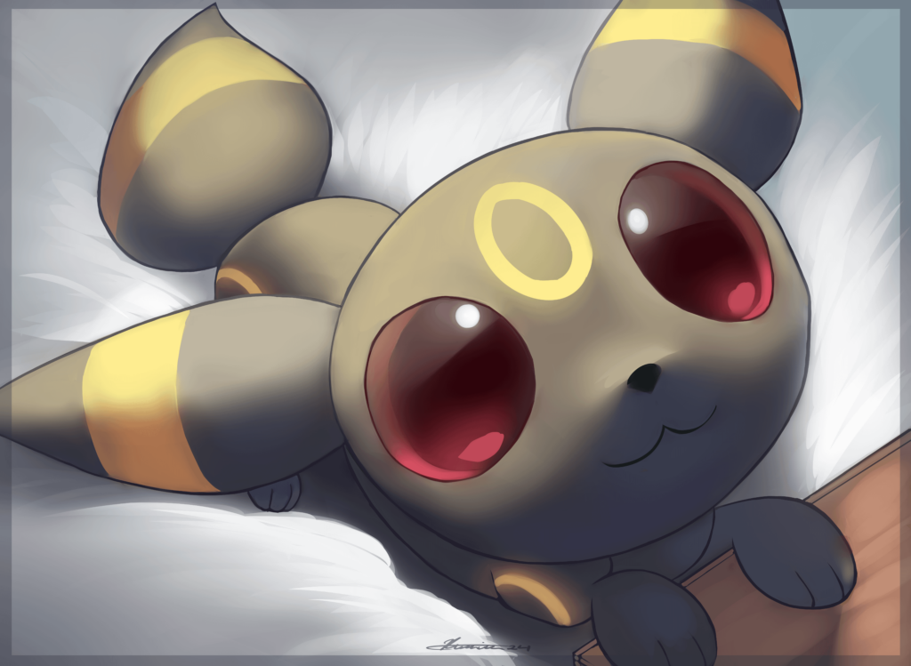 Curious Umbreon, [OC]