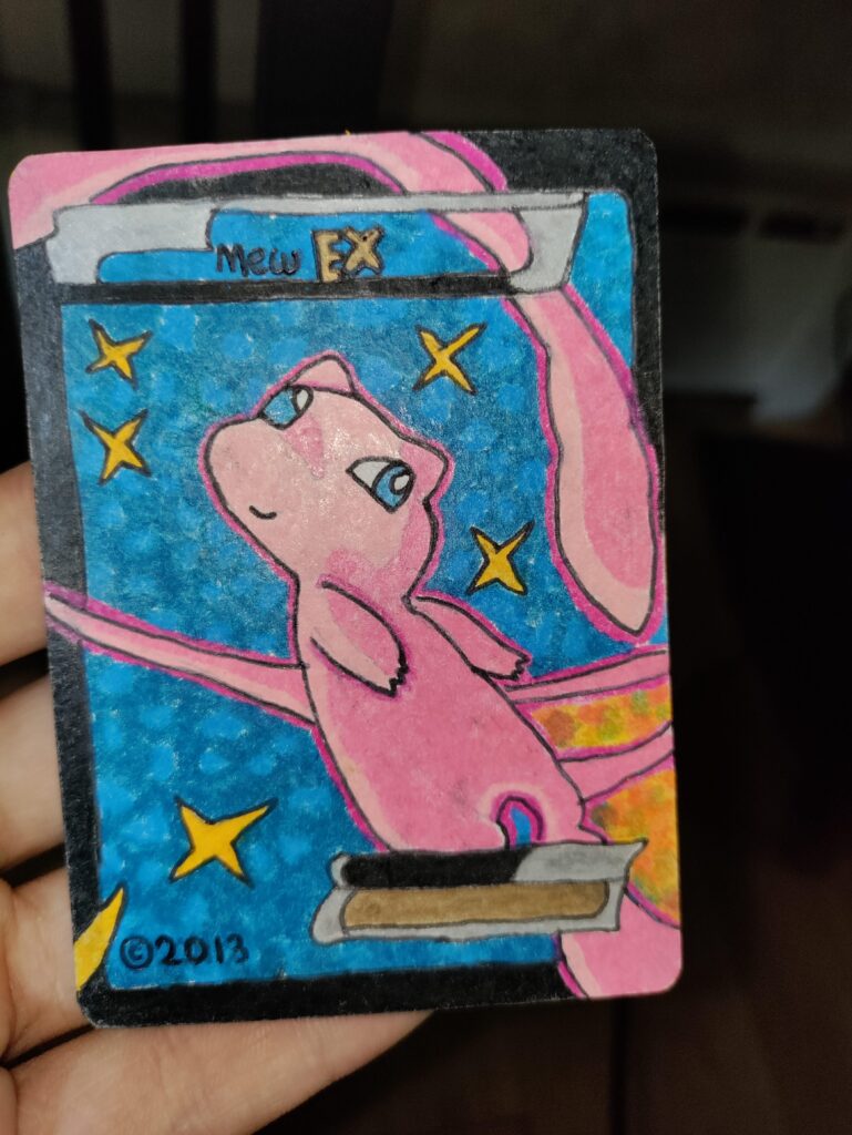 Made my own Legendary Treasures Mew