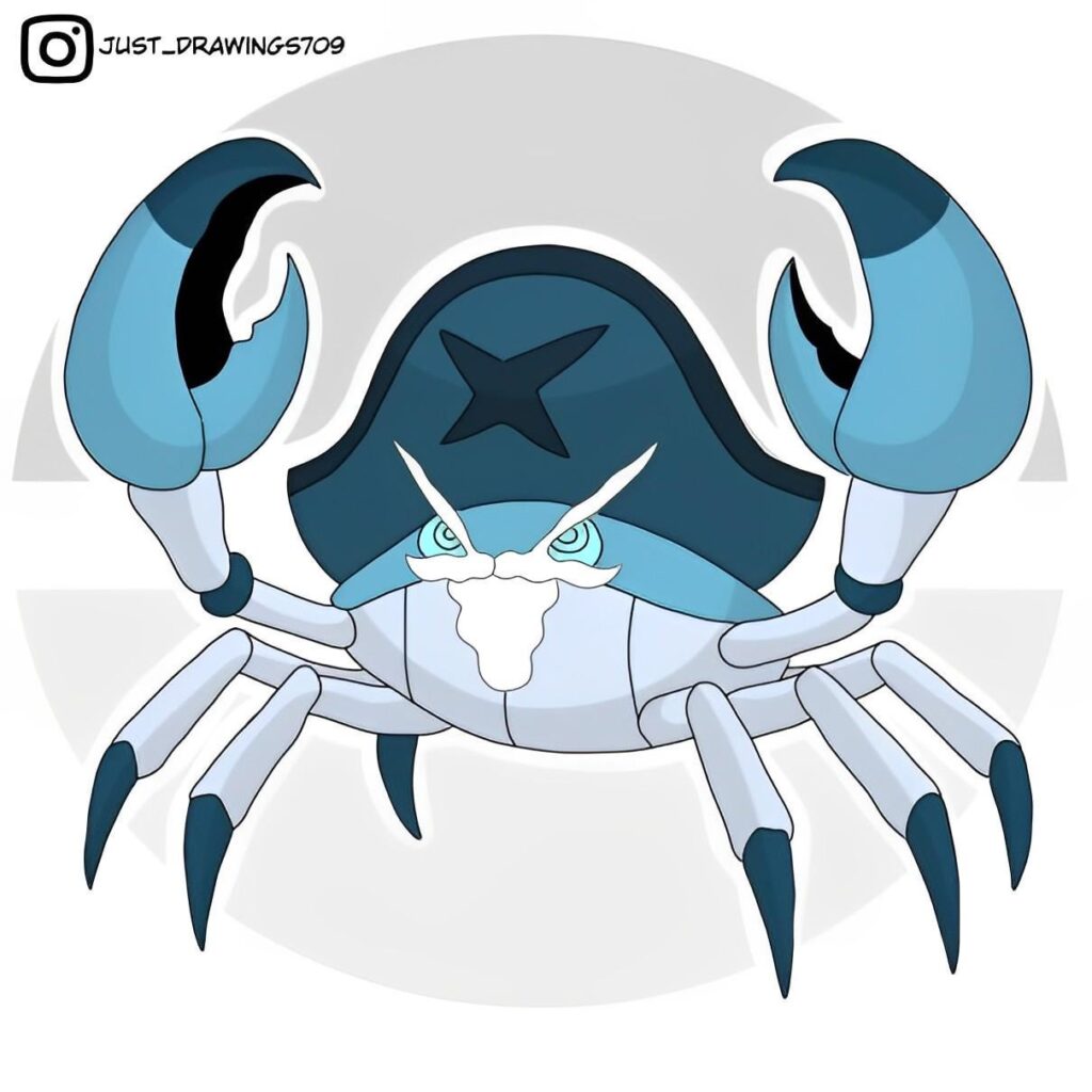Crabptain: The Pirate Pokemon