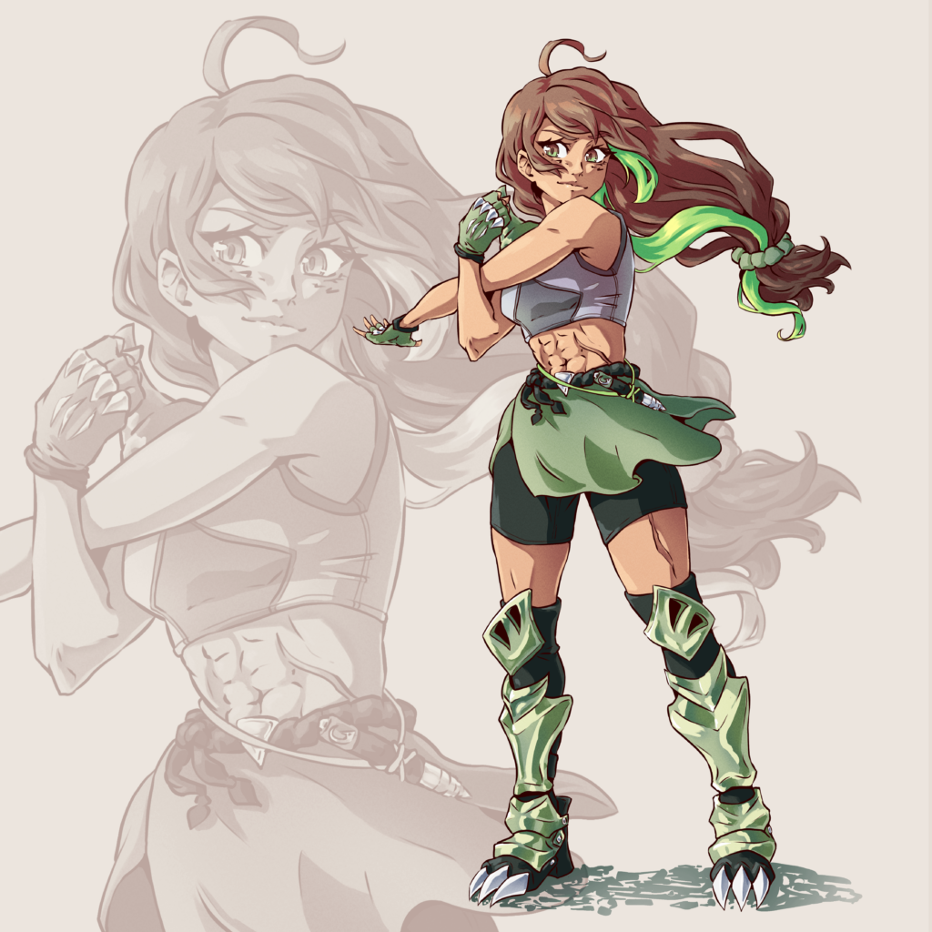 [OC] Trainer oc commission for a client