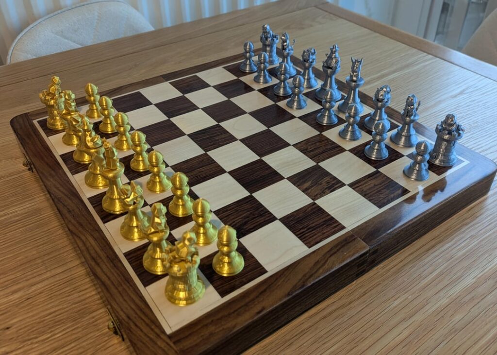 My Girlfriend Got me a Custom 3D Printed Pokemon Chess Set for my Birthday!