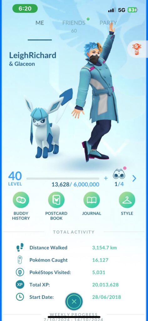 Finally reached level 40 after 6 years