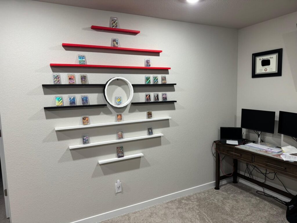Pokemon wall shelf I designed