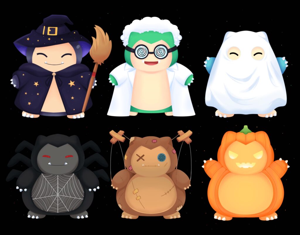 Snorlax Halloween Themed 🎃👻🧡💜✨