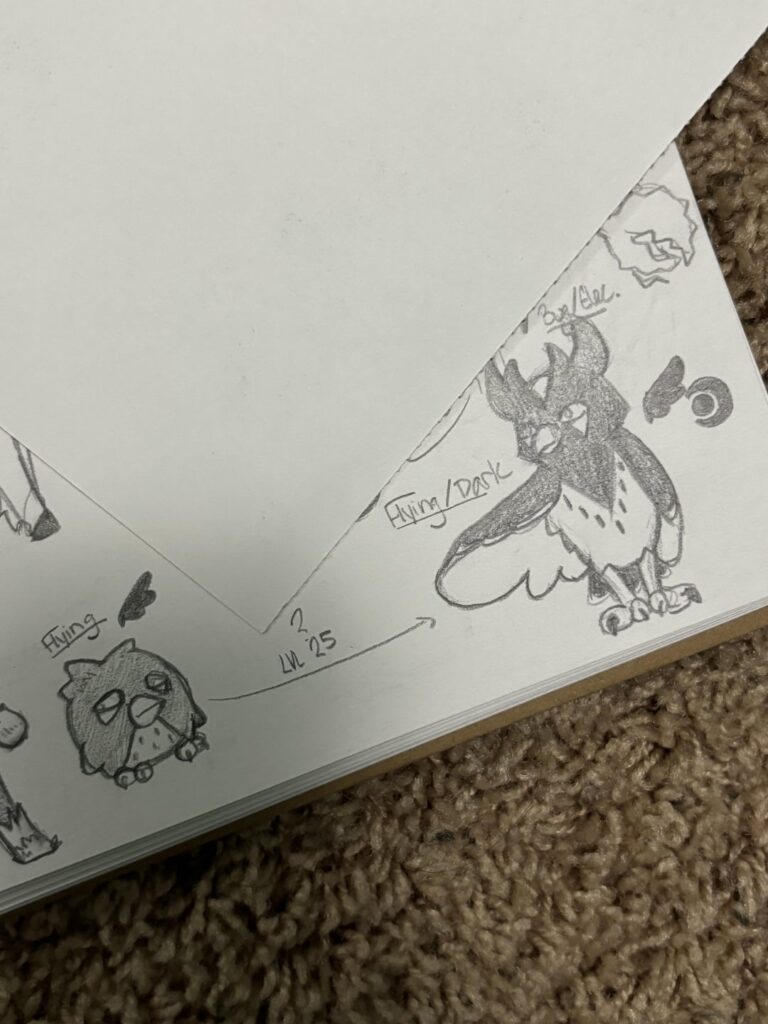 Some fakemon wips!