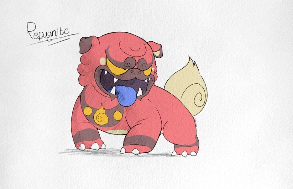 Repugnite - The Explosive Fakemon.