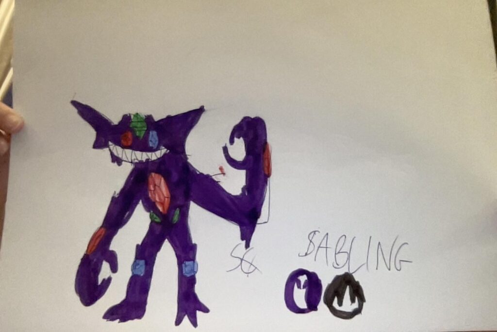 sabling, An evolution to sableye