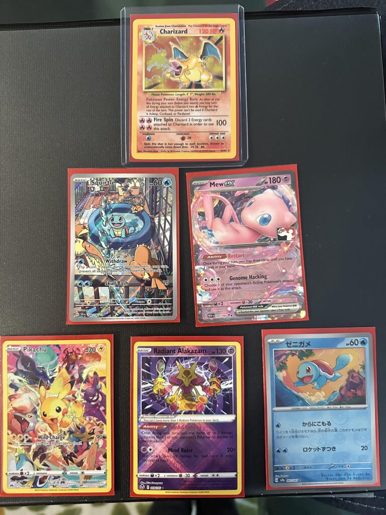 Got into this hobby 3 weeks ago, here are my 6 favorite cards I’ve gotten.