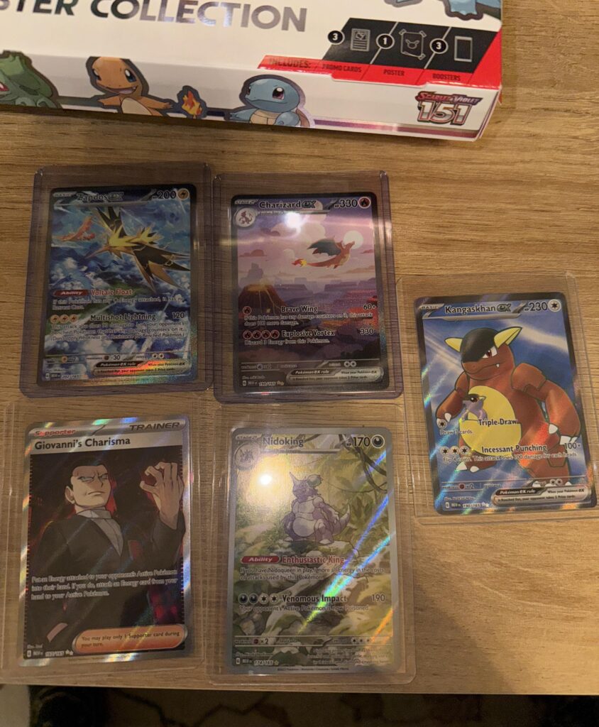 30 packs later …