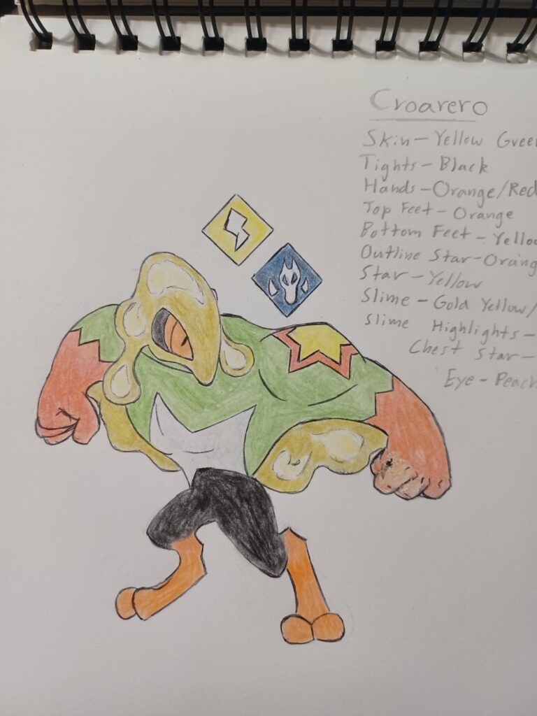 (Frog Splash!!!) CROARERO-The Spotlight Pokemon.