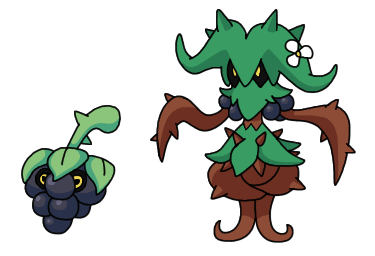 Bramberry and Pricklash - Designed by @pokereplica and I