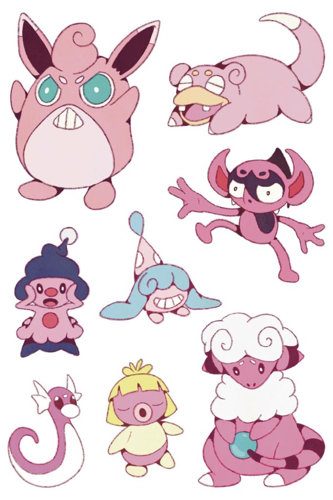 Some pink mons [OC]