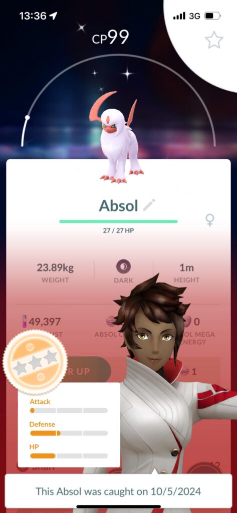 My first absol! W or L