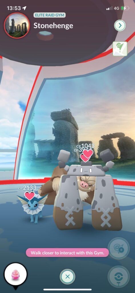 Stonehenge pokemon at Stonehenge