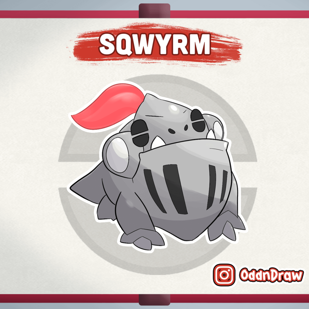 Sqwyrm and Dragadin ! A dragon/steel line