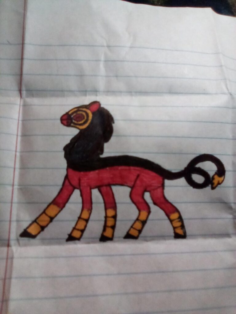 A random guy I doodled at school today. Sorry for the bad quality, my camera sucks. :( More info about this guy in the comment section if your interested.