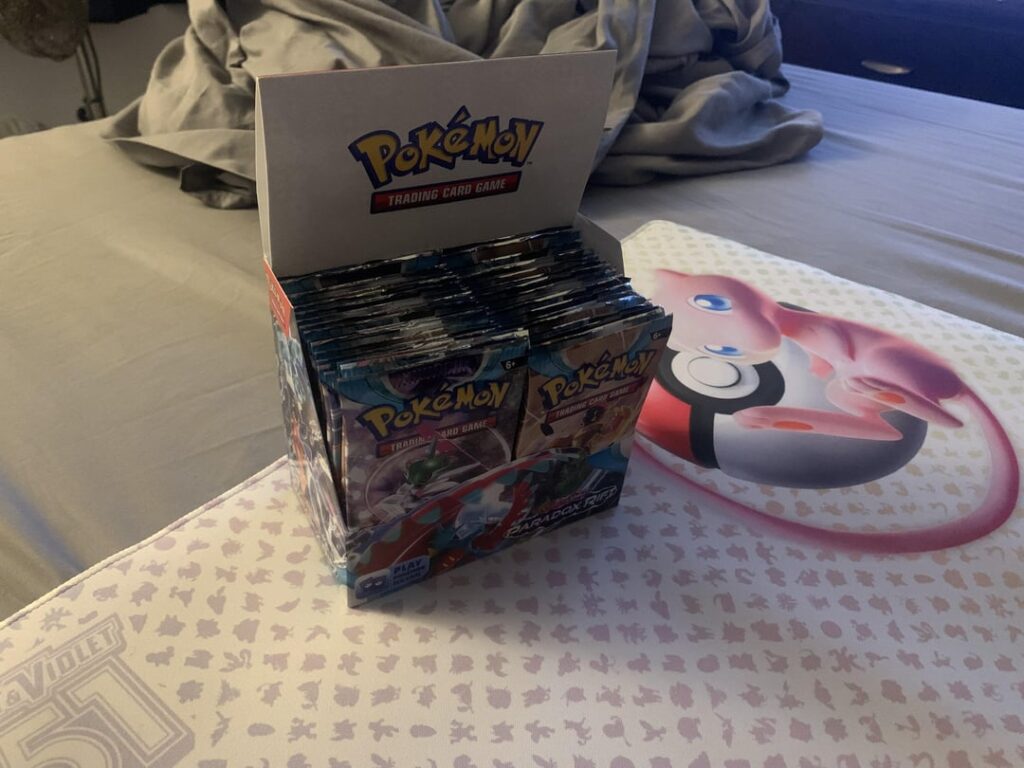 Booster box pulls.