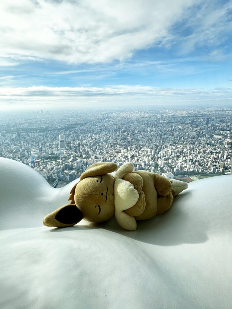 Eevee & I visited the Tokyo Skytree yesterday :)