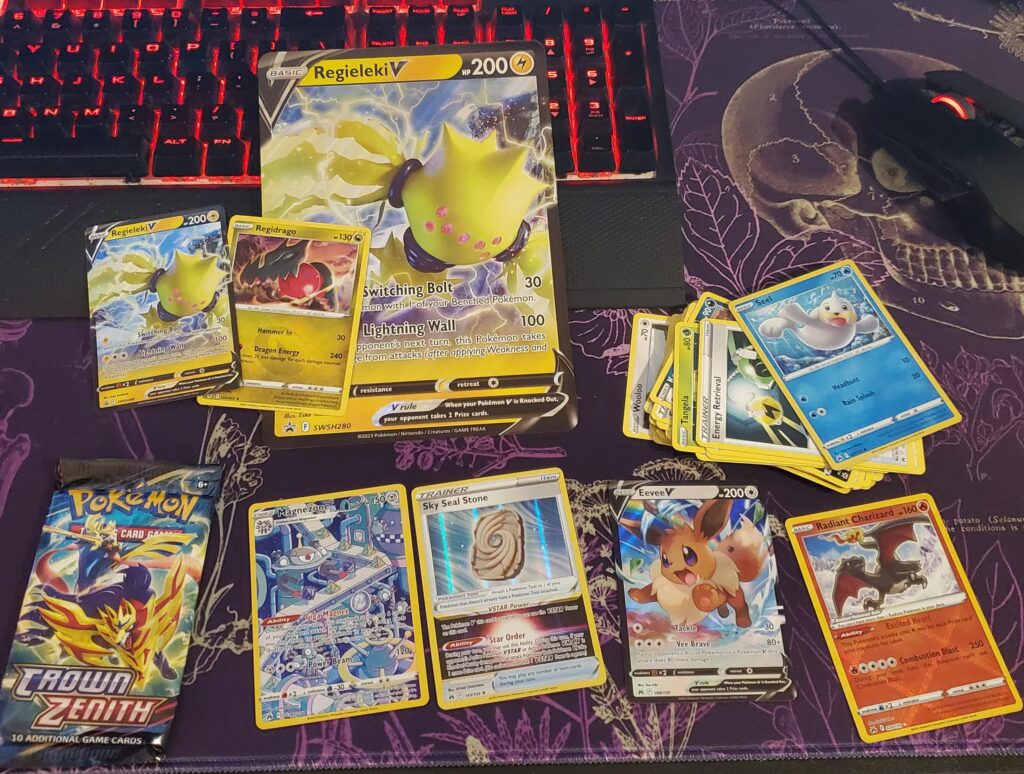 3 Regi box packs and we're a happy camper