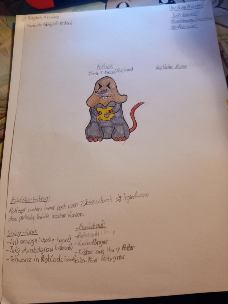 The Foodmaker Pokemon Ratcept, based on Ratatouille (the movie) and Cooking Novices. Any ideas for a movie I can base another Fakemon on for my Fakemon region?