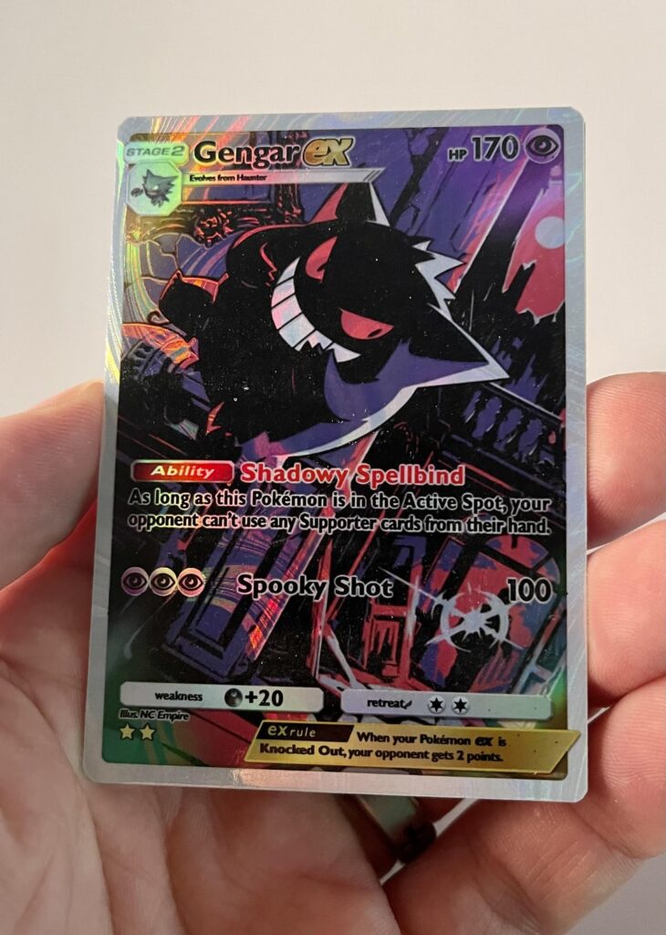 My take on Genetic Apex (Gengar, Meowth & Eevee) IRL