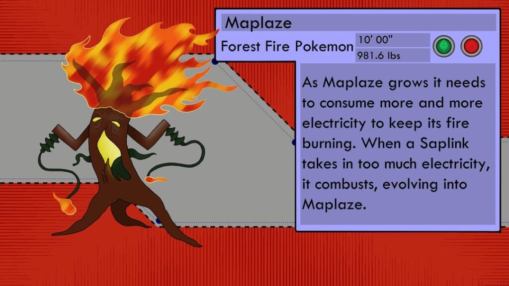 What's This? Your Saplink Has Evolved Into Maplaze