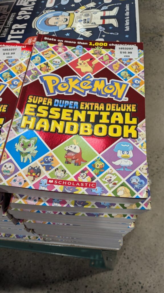 This makes me unreasonably annoyed and that's concerning. Why is this book in alphabetical instead of Dex number order?