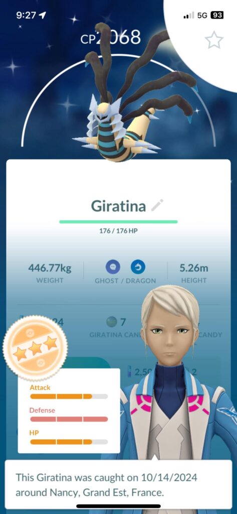 My first giratina raid
