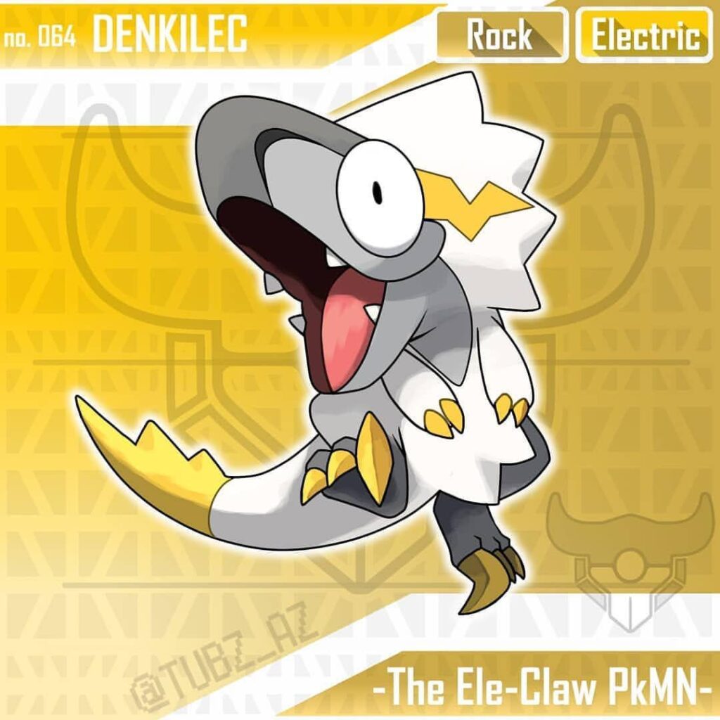 There needs to be a velociraptor inspired Pokémon. It can be called Velocivolt with an evolution called Rapture.