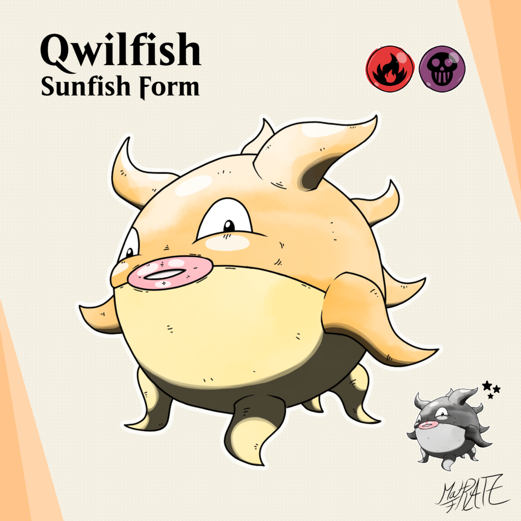 Qwilfish - Sunfish Form
