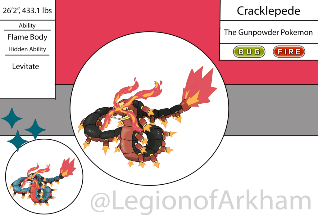 One Of My Favorite Older Cross Gen Evolutions, Cracklepede