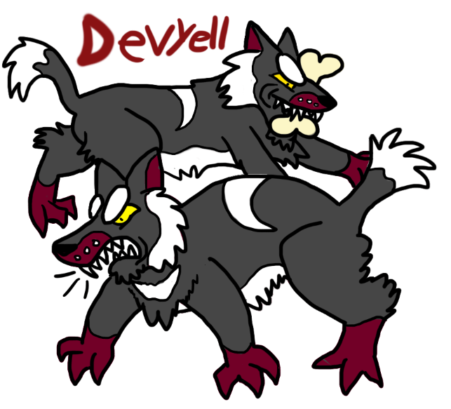 Devyell, the screeching pokemon