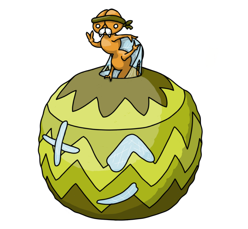 Hoppiehack: The Jumping Bean Pokemon from the Lanmi Region