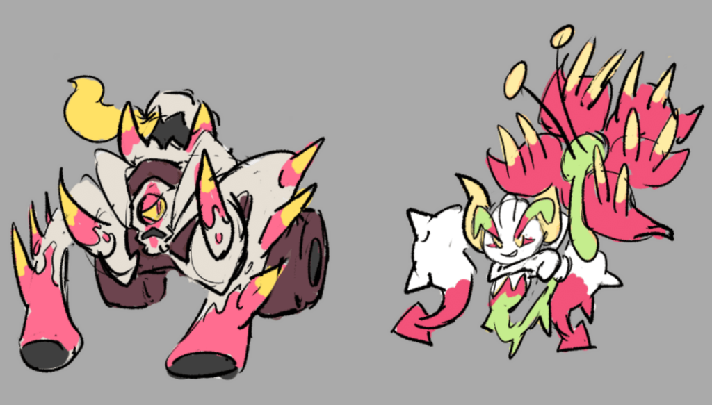 Random Paradox Pokemon concepts/ideas I threw together really quick