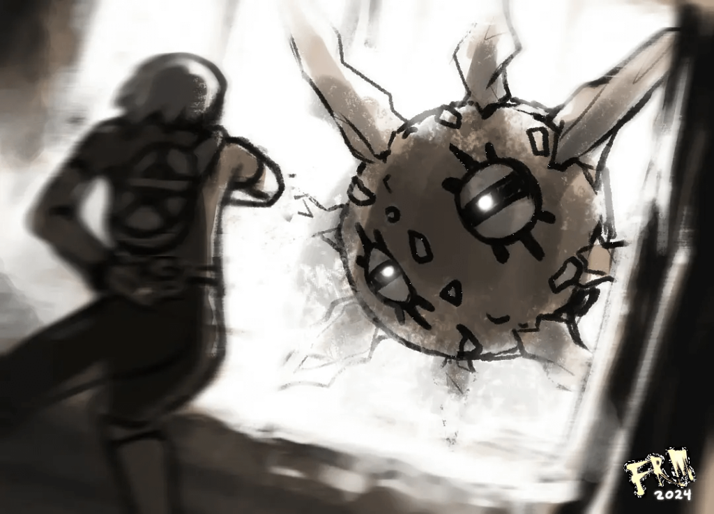 3rd gen appreciation post: Spooky season Meteor Falls fanart