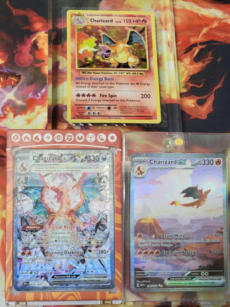In honor of the Charizard ex Super-Premium collection set
