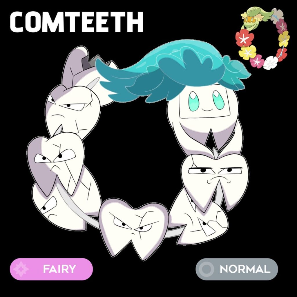 Comteeth - Convergent Fakemon