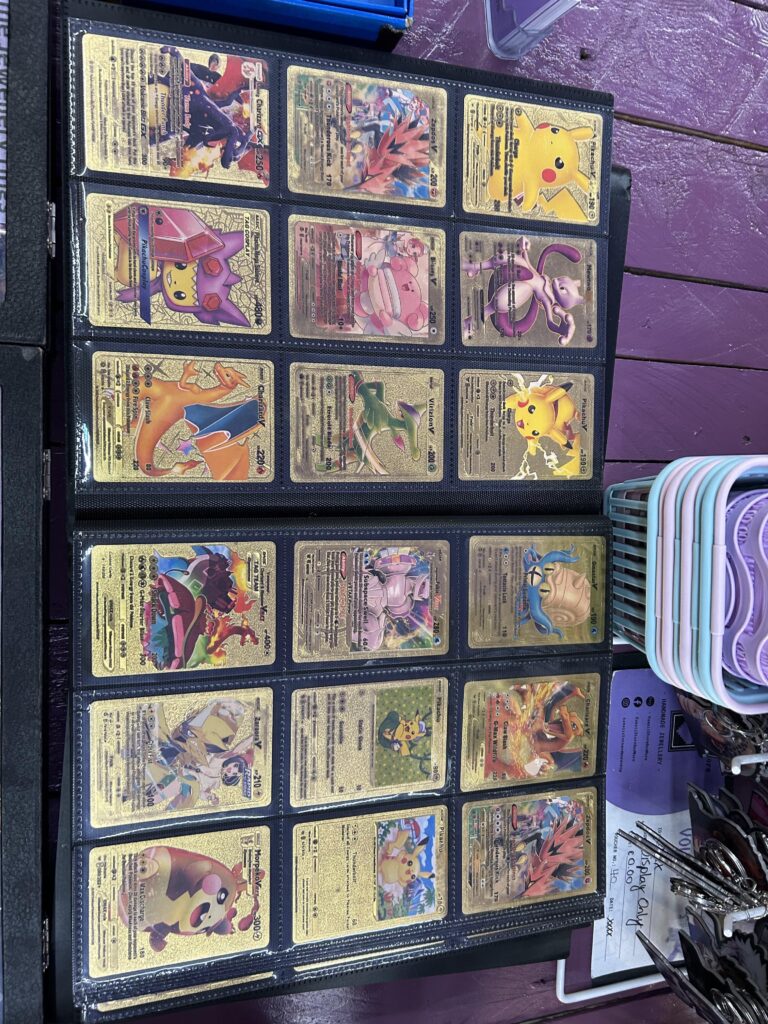 I spotted some fake cards at a market