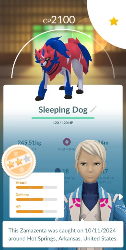 I got both IV floor Zacian and Zamazenta