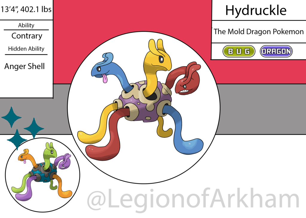 Don't F*ckle with Hydruckle, the Evolved Form of Shuckle.