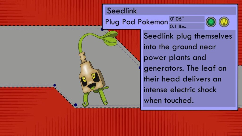 New to Reddit! Wanted to start sharing Fakemon from the region I've been working on! Introducing Seedlink, the Grass-Type starter of the Daascar Region!